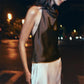 Crop Top Women Halter Neck Satin Tank Top Backless Casual Office Ladies Vest Summer Fashion Spice Girls Crop Tops
