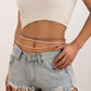 4Pcs Creative Boho Colorful Elastic Seed Beads Waist Belly Belt Chains for Women Summer Bikini Sexy Body Jewelry Y2K Accessories