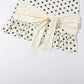 Polka Dot Print Strapless Ruffle Mini Dress for Woman Sexy Summer Dresses 2026