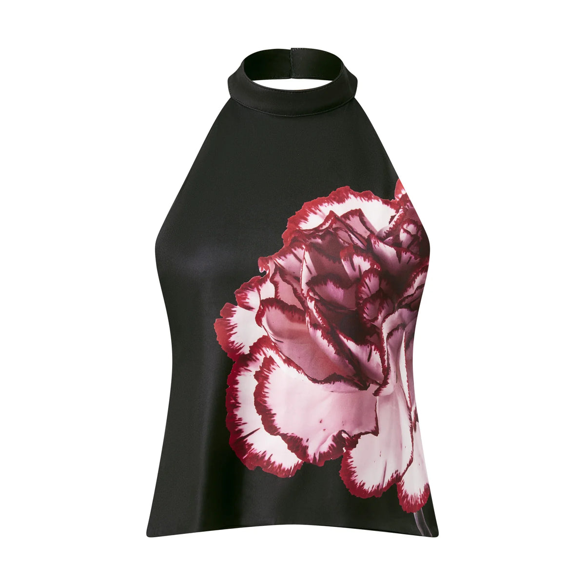 Women Y2k Floral Printed Halter Tank Top Summer Going Out Cami Tops Boho Sexy Backless Vacation Beach Camisoles