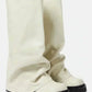 Women's New Autumn and Winter Calf Boots with Pleated Thick High Heels and Fashionable Oversized Street Leather Mid Leg Boots
