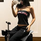 Sexy Y2K Women Tube Top 2025 Summer Korean Letter Print Sleeveless Simple Basic Streetwear Midnight Party Hottie Vest