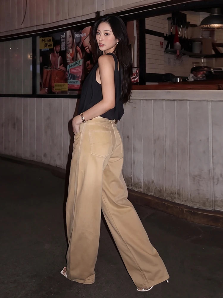 Fashion Off-Shoulder T-Shirt Women Trend Classes Skew Collar One-Sleeve Patchwork Stretch Casuals Street Sport Tess