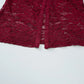 Woman Two Piece Sets Outfits Sexy Lace See-through Long Sleeve Cardigan Top and Shorts Matching Sets