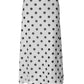White Polka Dot Printed Midi Skirt Summer 2026 Ladies Skirts Elegant Vintage Woman Clothing