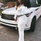 Casual 2-Piece Set Women Tracksuit Zip Full Crop Jacket+Sweatpants Matching Streetwear Sporty Autumn Fashion Outfits