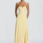 Off-shoulder Backless Sexy Maxi Dress Women Elegant Spaghetti Strap Sleeveless Bodycon Club Party Evening Dress Fashion