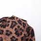 Hipster Leopard Print 2-Piece Set Women o-Neck Crop Top+Leggings Matching Sexy Stretch Skinny Street Clubwear Outfits