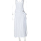Sexy Skirt Two Piece Sets Women Fashion Halter Bodysuit And Maxi Skirt Ladies Fashion Matching Sets Ladies Dress Set