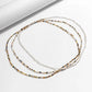 3Pcs Bohemia Waist Bead Belly Belt Chains for Women Wed Bridal Sexy Summer Bikini Elastic Body Jewelry Y2K Accessories