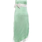 Bow Decoration Maxi Dress Women Low-Neck Patchwork Lace Satin Skinny Elegant Vacation Chic Dinner Party Vestidos