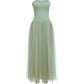 Mesh Patchwork Gown Dress Woman Sexy Wrap Chest Backless Shape Waist Robe Midnight Prom Party Ruched Elegant Vestidos