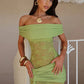Off-shoulder Strapless Sexy Mini Dress Women Elegant Lace Patchwork Sleeveless Backless Draped Ruched Club Party Dress