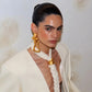 Vintage Exaggerated Heavy Metal Keyhole Dangle Earrings For Women Jewelry New Fashion Show Lady Ears' Clothing Accessories