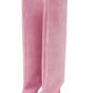Autumn and Winter New 6cm Slim High Heels Knee High Women's Boots Round Toe Fashionable Women's Long Boots Knight Boots