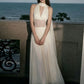 Patchwork Lace Maxi Dress Women v-Neck Folds Long Tassel Sleeveless Elegant Birthday Party Summer Fashion Vestidos