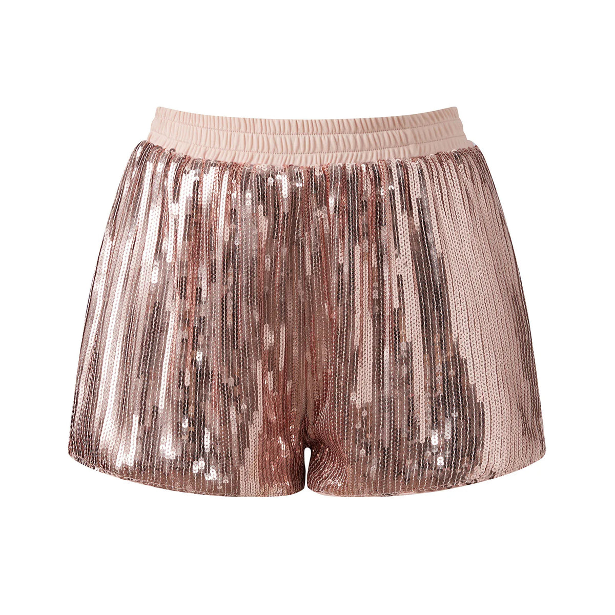 Y2K Sparkle Sequined Shorts Elastic Waist Loose Fit Glitter Hot Pants Women Nightclub Rave Festival Party Casual Bottoms