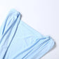 Deep V Neck Sleeveless Backless Mini Dress Sexy Blue Summer Dresses for Women Clothes 2026