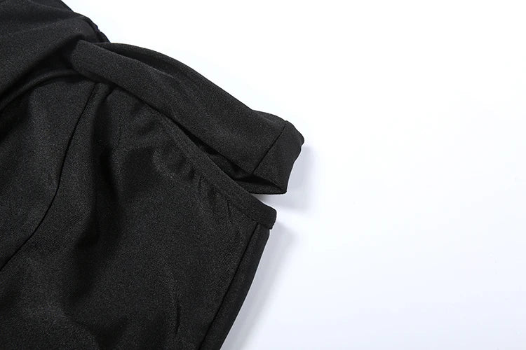 Wild Women 2 Piece Set Hollow Tracksuit Slash Neck Fur Patchwork Tops+High Waist Leggings Matching Hottie Streetwear