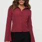Women Y2k Button Down Shirts Casual Long Sleeve V Neck Collared Slim Fit Crop Top E-Girls Coquette Vintage Blouse
