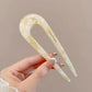 U-Shaped Hair Fork Fashion Tortoiseshell Acetate Hairpin Women Geometric Headwear Hair Sticks Girls New Hair Clips Accessories