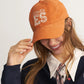 Brown Baseball Cap with Letter Embroidery, Casual Adjustable Sun Hat for Everyday Outdoor