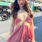 Lace Patchwork Camisole Women v-Neck Folds Sweet Style Chic Leisure Summer Fashion Music Festival Classic Streetwear