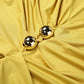 Sexy Cross Ruched Dress Women Elegant Sleeveless Metal Buckle Patchwork Classic Fashion Evening Party Gown Bodycon