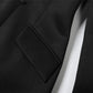 Button Up Long Sleeve Short Dresses for Woman Clothes Elegant Fashion Black White Dress Office Ladies