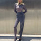 See Through 2 Piece Set Women Summer Trend Midnight Long Sleeve Jumpsuit+Irregular Skirts Matching Clubwear Outfits