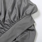 Sexy Irregular 2-Piece Set Women One shoulder Top+Shirring Ruched Peach Hip Skirt Matching Streetwear Elegant Outfits