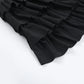Strapless Ruffled Mini Dress Red Black Sexy Summer Dresses Women 2025 Fashion Club Outfits