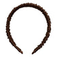 Hair Hoop Band Headbands For Women Girl 100% Pure Mulberry Silk Elastic Luxury Hair Accessories