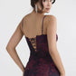 Purple Print Sexy Long Fishtail Dress For Women Robe New Spaghetti Strap Sleeveless Backless Ruched Maxi Dress Vestidos