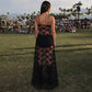 Sexy 2 Piece Set Leopard Print V Neck Lace Long Cami Top and Shorts Rave Outfits Woman Summer Clothing