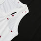 Casual 2 Pieces Set for Woman Outfit Love Printed Ribbed Tank Top and Shorts Cozy Loungewear Summer Clothes