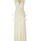 Elegant Deep V Neck Sexy Maxi Dress Women Fashion Sleeveless Draped Ruched Waist Bodycon Club Party Long Dresses Female