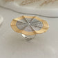 18 Styles Vintage Punk Petal Flowers Rings for Women 2025 Trend Goth Geometric Adjustable Rings New Year Party Jewelry