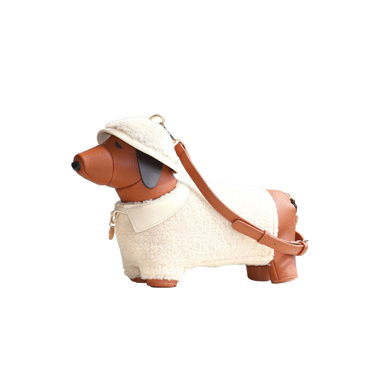Purses and handbags For Women Designer Leather crossbody shoulder bag Purse Cute dog shape Evening Party bag Women's bag
