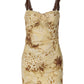 Leopard Print Summer Dresses 2026 Fashion Sexy Lace Trim Sleeveless Mini Bodycon Dress Woman Clothing