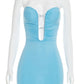 Off-shoulder Strapless Sexy Mini Dress Women Summer Fashion Sleeveless Backless Ruched Skinny Club Party Dresses Female