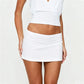 Women Y2K Low Rise Mini Skirt Stretchy Bodycon Solid Color Soft Jersey Slim Fit Summer Streetwear Short Skirt