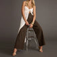 Women Y2K Front Split Cami Top Spaghetti Strap Ruffle Irregular Hem Chiffon Shirt Dress Beach Mesh Sundress