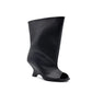 Women's Fish Mouth Thick High Heels Knee Length Cool Boots Slant Heel Fashion Show Large Size Spring/Summer Women's Boots