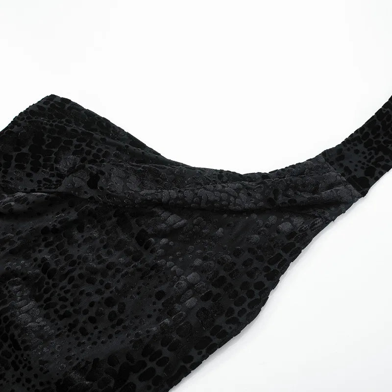 Backless Halter Neck Mini Dresses Summer 2025 Black Club Dress Women Sexy Outfits