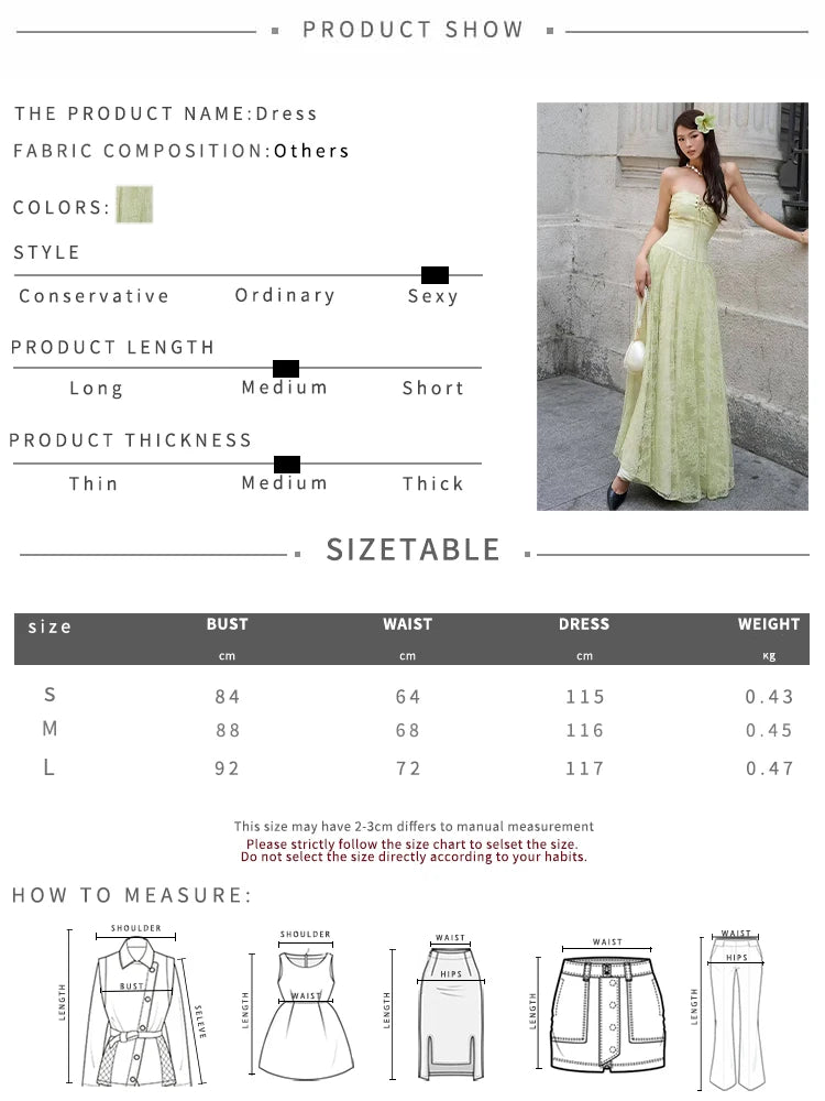 Sexy Strapless Maxi Dress Women Bandage Cross Patchwork Jacquard Backless Sleeveless Elegant Party Vacation Vestidos