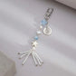 Y2K 2025 New Korean Fashion Strawberry Bow Keychains Heart Pendant Keyring Ins Aesthetic Holder Bag Pendant Accessories
