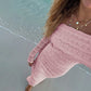 Women Off Shoulder Long Dress Slim Lace Flower Long Sleeve Backless Long Bodycon Maxi Dress for Daily Travel