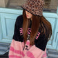 Minimalist Casual Reversible Leopard Plush Bucket Hat For Women