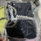 Contrast Color Knit Sweater Vest Women O Neck Single-btrasted Sleeveless Crop Tops Ladies Fashion Knitted Tops Vest